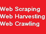 Webinar “Web Scraping for Analytics”, june 30, 2020